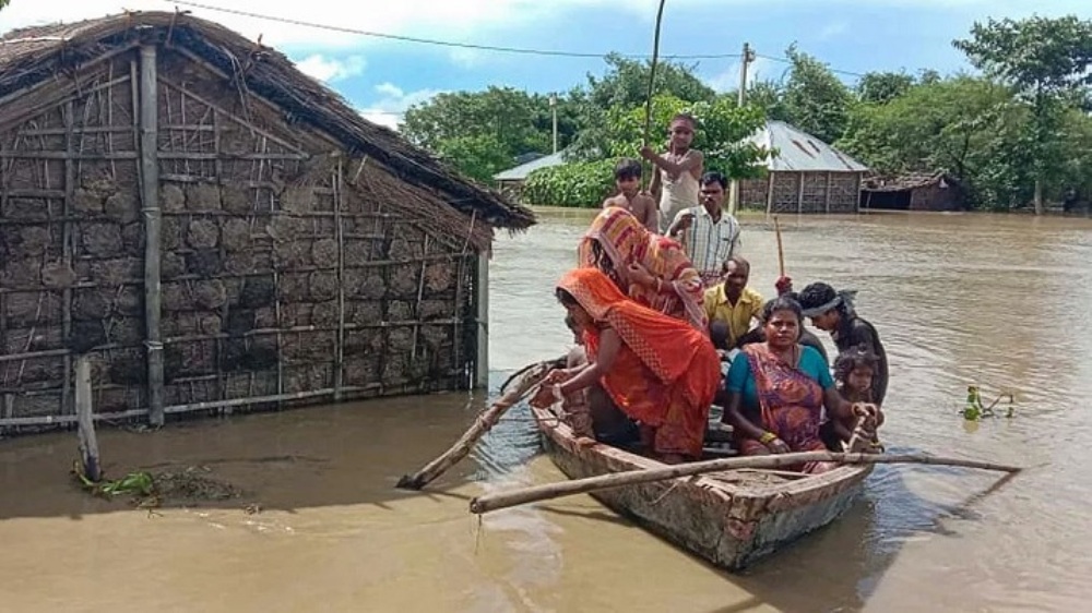 बाढ़ प्रभावित गांव