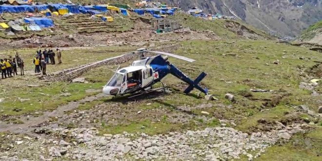 तीर्थयात्रा के बीच हादसा, केदारनाथ में AIIMS ऋषिकेश की एयर एंबुलेंस क्रैश