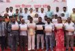 श्रम विभाग और शालीमार कॉर्प लिमिटेड ने श्रमिकों का किया सम्मानित