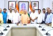 मुख्यमंत्री योगी आदित्यनाथ से मिला पत्रकारों का दल