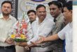  नगर निगम कर्मचारी संघ ने नगर आयुक्त से की शिष्टाचार भेंट