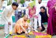 विश्व पर्यावरण दिवस पर मुख्यमंत्री योगी ने किया पौधरोपण, बोले -पर्यावरण संरक्षण के प्रति हों संकल्पित