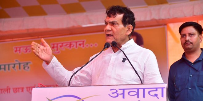 माफिया, गुंडों से नहीं मेधा व हुनर से होगी मऊ की पहचान : मंत्री एके शर्मा