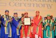 ग्राफिक एरा दीक्षांत समारोह में नितिन गडकरी को डॉक्टरेट ऑफ साइंस की मानद उपाधि से सम्मानित किया