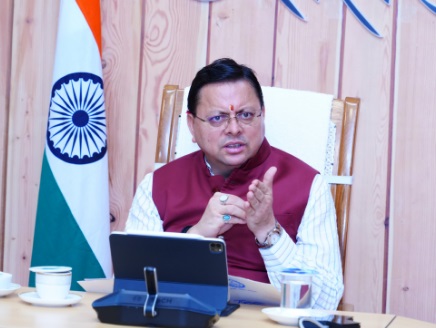 सरकारी भूमि में अतिक्रमण न हो इसके लिए मजबूत मैकेनिज्म बनाये : मुख्यमंत्री