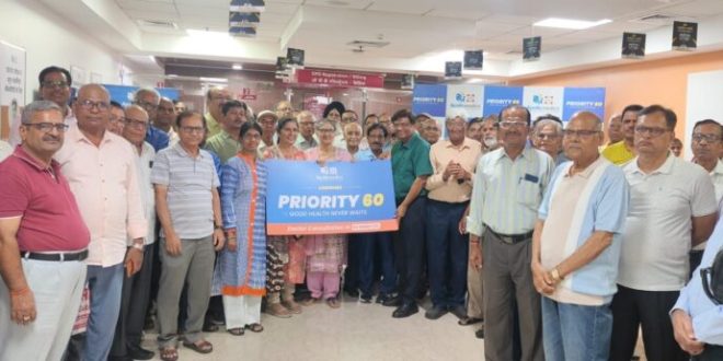 प्रायोरिटी 60 गुड हेल्थ नेवर वेट्स पहल के तहत अपोलो देगा सबसे संवेदनशील वर्गों को प्राथमिकता