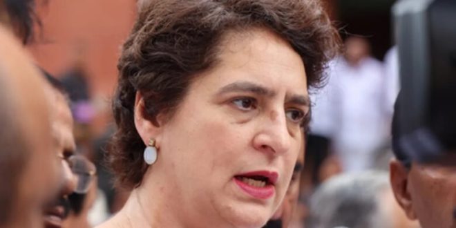 राहुल गांधी ने वोट चोरी पर बड़ा खुलासा किया है इसकी जांच होनी चाहिए : प्रियंका गांधी
