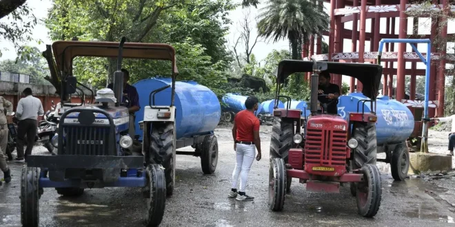 देहरादून में पेयजल आपूर्ति बाधित होने से सवा दो लाख से अधिक आबादी प्रभावित