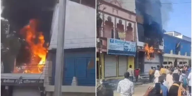 इंदौर में तीन मंजिला घर में भीषण आग से 11 वर्षीय लड़के की मौत, पांच बीमार