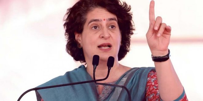 मुत्तकी की प्रेसवार्ता में महिला पत्रकारों की गैर मौजूदगी पर प्रधानमंत्री रुख स्पष्ट करें : प्रियंका गांधी