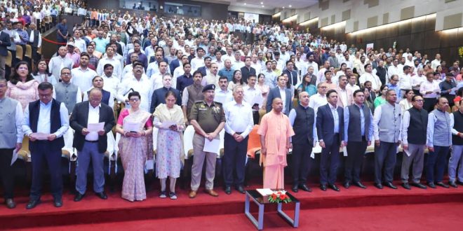 भारत की आजादी का अमर मंत्र बन गया था वन्दे मातरम- मुख्यमंत्री योगी आदित्यनाथ