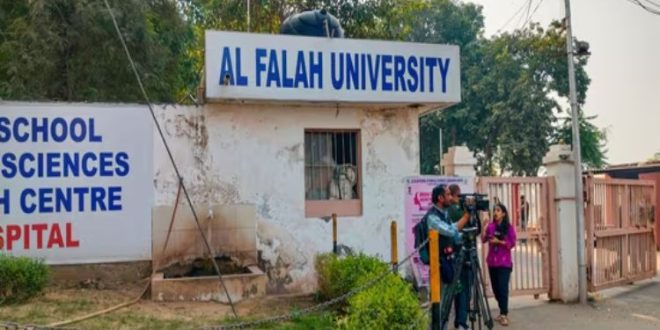 अल फलाह समूह के चेयरमैन की पारिवारिक संपत्ति पर बिना इजाजत निर्माण के लिए कानूनी वारिसों को नोटिस