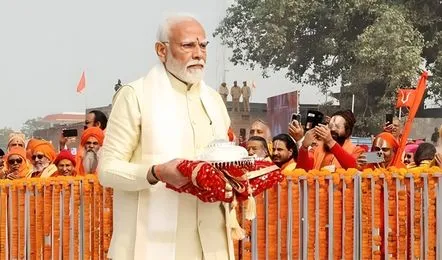 राम मंदिर ध्वजारोहण पर प्रधानमंत्री मोदी: विकसित भारत का नया संकल्प