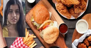 Fast Food Side Effects, चाऊमीन पिज्जा से नुकसान, Amroha Student Death, Fast Food Addiction Death, आंतों में छेद मामला, Teenager Health News, AIIMS Delhi News, Junk Food Health Risk, UP News Today, Fast Food Eating Habits