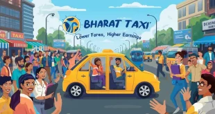 Bharat Taxi, भारत टैक्सी सेवा, Bharat Taxi Launch Delhi, सरकारी टैक्सी सेवा, दिल्ली में Bharat Taxi, सस्ती कैब सेवा, Ola Uber को टक्कर, Taxi drivers income, Bharat Taxi App, Government Taxi Service India