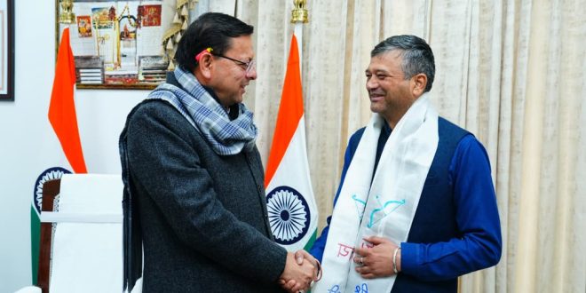 देहरादून के विकास पर मंथन: सीएम धामी से मिले महापौर, शहर की बुनियादी सुविधाओं और ट्रैफिक-स्वच्छता पर हुई अहम चर्चा