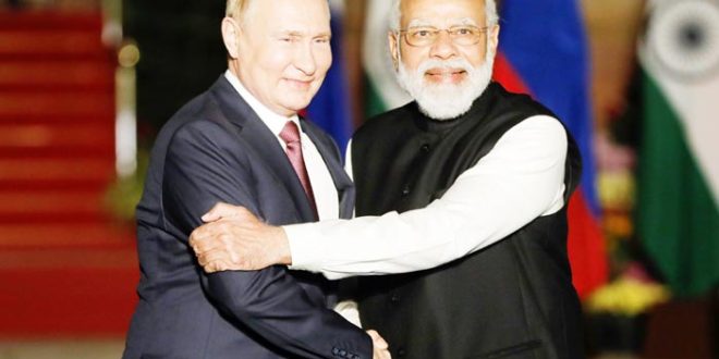 पुतिन के आवास को निशाना बनाए जाने को लेकर मोदी ने गहरी चिंता व्यक्त की