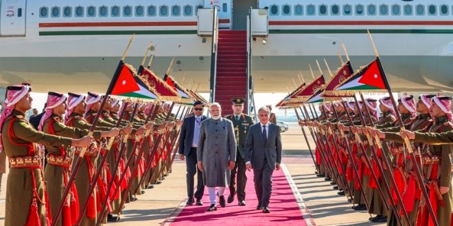 विभिन्न क्षेत्रों में जॉर्डन के साथ सहयोग का सार्थक विस्तार हुआ है : प्रधानमंत्री मोदी