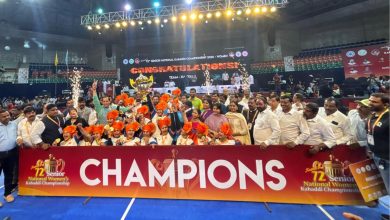 Photo of निकिता की अगुवाई में हरियाणा ने जीता 72वीं महिला सीनियर नेशनल्स  की ट्रॉफी 