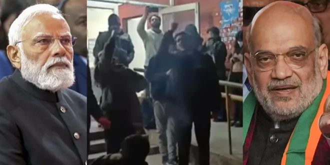 JNU में विवादित नारेबाजी: ‘मोदी-शाह तेरी कब्र खुदेगी’, उमर खालिद और शरजील इमाम के समर्थन में प्रोटेस्ट