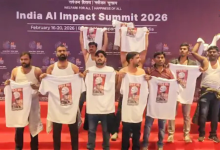 Photo of इंडिया एआई इंपैक्ट समिट में यूथ कांग्रेस का शर्टलेस प्रदर्शन, लगे मोदी विरोधी नारे