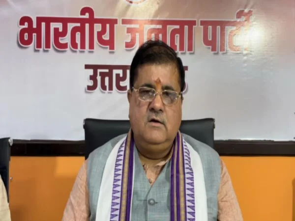 BJP ADHYKSH MAHEDRA BHTT in Dehradun