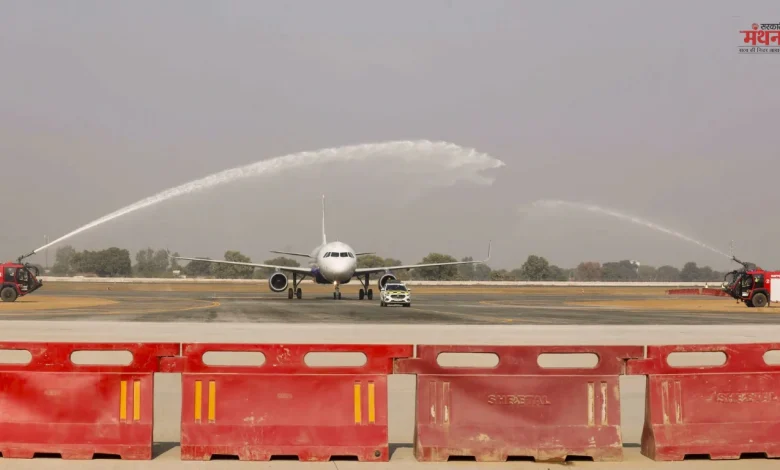 Preparations for the inauguration of Jewar Airport