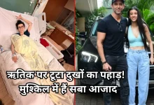 Photo of 14 दिन से अस्पताल में भर्ती हैं सबा आजाद, 2 हफ्ते में घटा 4 किलो वजन, साये की तरह साथ हैं ऋतिक रोशन