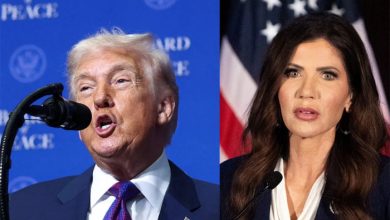 Photo of अमेरिका के राष्ट्रपति डोनाल्ड ट्रंप ने आलोचनाओं के बाद गृह मंत्री क्रिस्टी नोएम को पद से हटाया