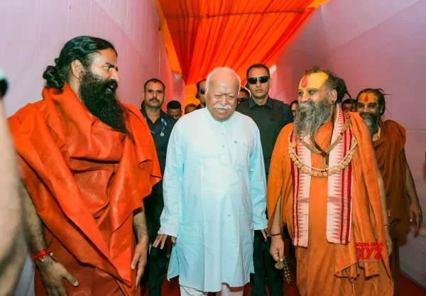 Mohan Bhagwat in Vrindavan A