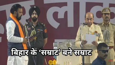 Photo of अब  BJP के हाथ में बिहार की कमान, सम्राट चौधरी ने ली सीएम पद की शपथ, विजय और बिजेंद्र भी कैबिनेट में शामिल