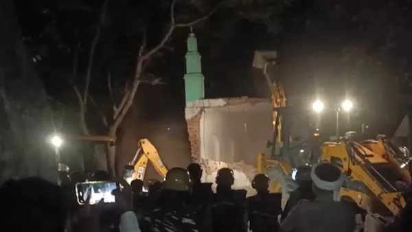 mosque demolished