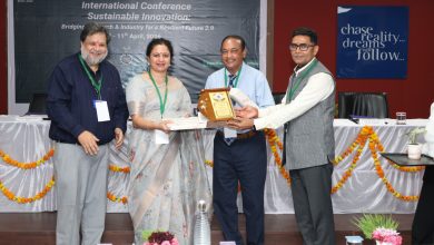 Photo of एसआरएमयू में ‘सस्टेनेबल इनोवेशन 2.0’ विषयक तीन दिवसीय अंतरराष्ट्रीय सम्मेलन का हुआ शुभारंभ