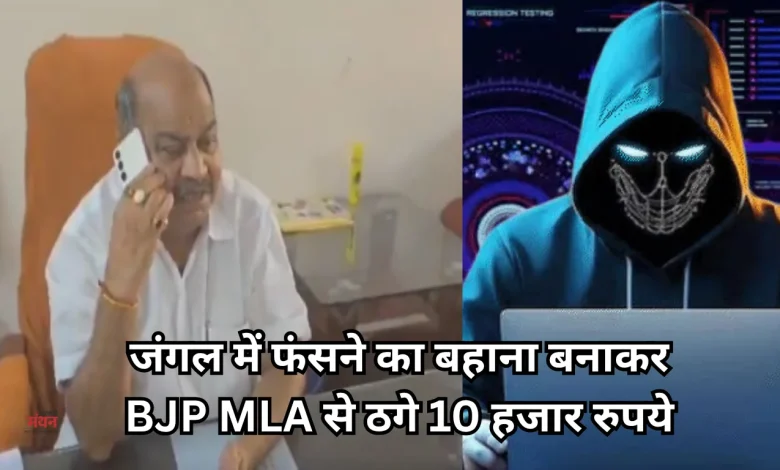 ,BJP MLA Cyber Fraud