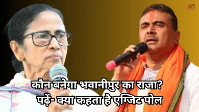 Photo of बंगाल Exit Poll 2026: भवानीपुर में ममता बनर्जी की जीत या हार? एग्जिट पोल के आंकड़ों ने बढ़ाई टेंशन