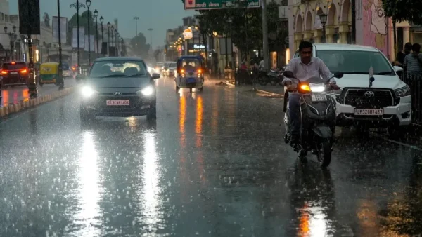 rain storm in the up