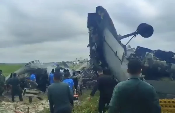 Air Force An-32 aircraft crashes in Assam