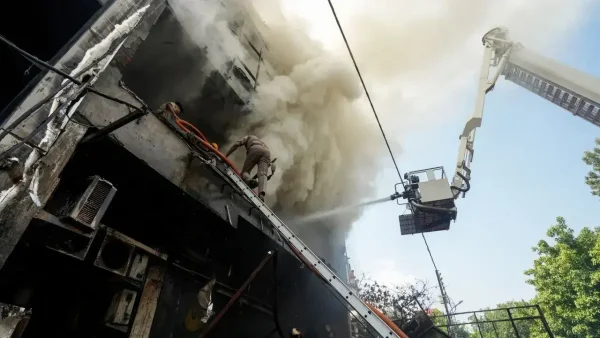 Aliganj fire incident
