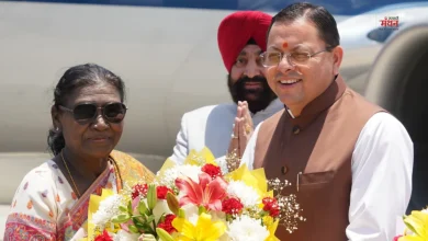 Photo of देहरादून पहुंचीं राष्ट्रपति द्रौपदी मुर्मू, IMA पासिंग आउट परेड की लेंगी सलामी