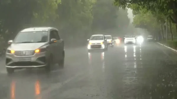 Stormy rain