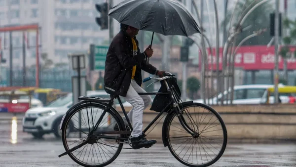 storm and rain