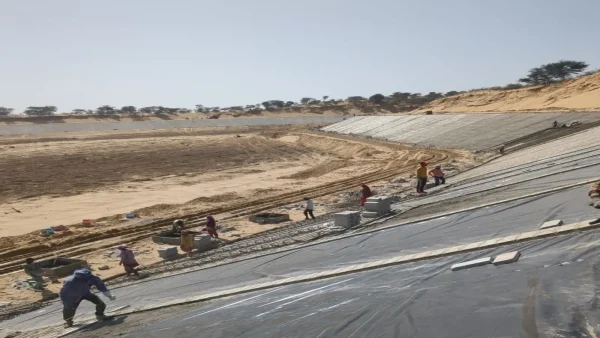 The government has built a unique lake in the Thar Desert.