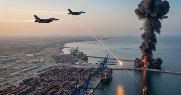 America attacked Chab Har Port