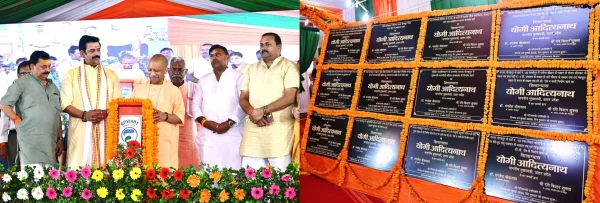 CM Yogi in Gorakhpur