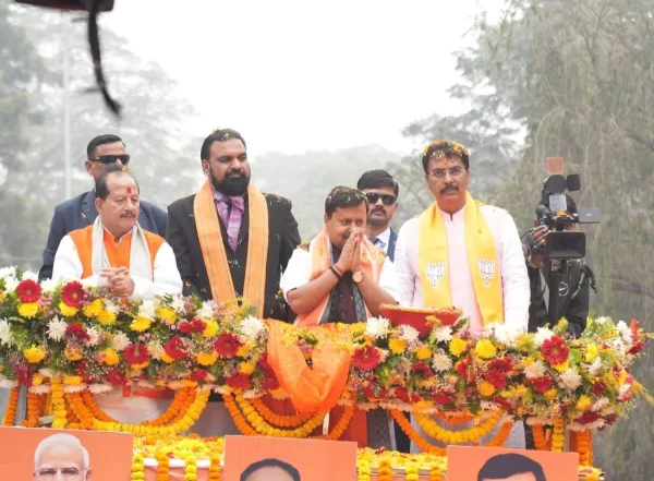 Nitin Naveen Road Show in Lucknow D