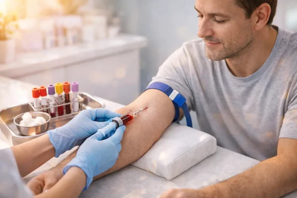 Repeated blood tests can be costly.