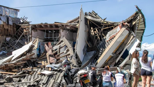 Colombia shaken by earthquake