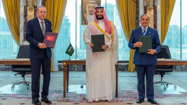 Pakistan, China, Turkey