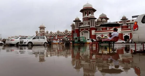 Rain in Lucknow
