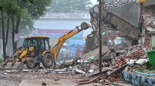 Bulldozer action